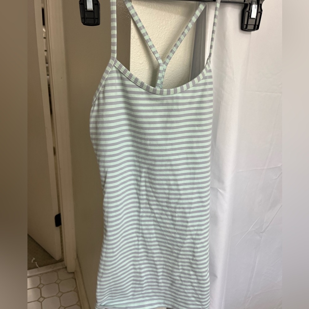 Lululemon tank, size 4, old not sold anymore, striped